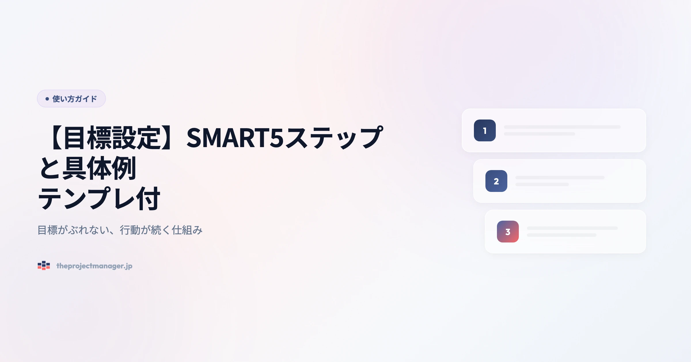 goal setting 使い方ガイドアイキャッチ画像