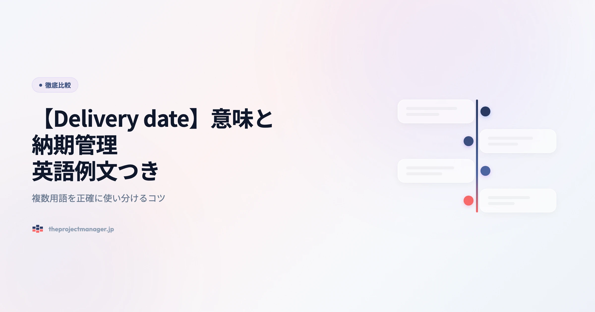 what is a delivery date 徹底比較アイキャッチ画像